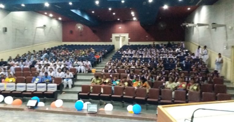 BLS training by life Saving Foundation at DREMS of nursing