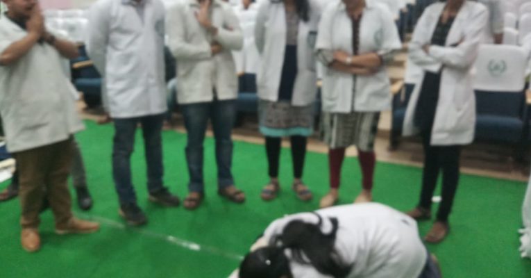 ACLS and BLS  at KIMS bhubaneswar again by MEDICUS  and AMERICAN heart association